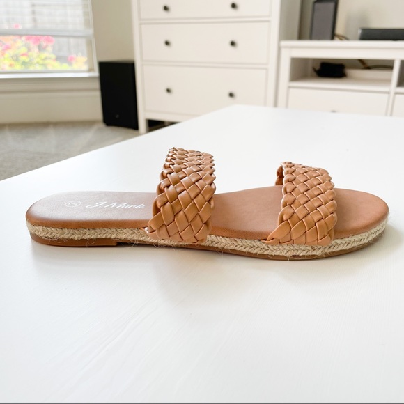 J.Mark Tan Braided Sandal Village-54 - Picture 2 of 8